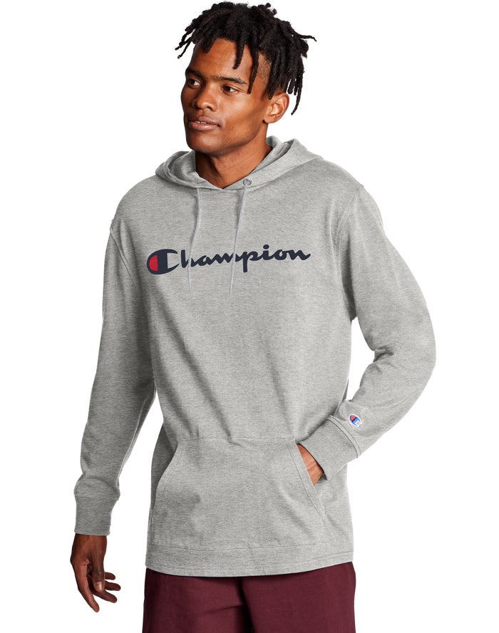 Sudadera Con Capucha Champion Hombre - Middleweight ( Gris ) 4729156-QS